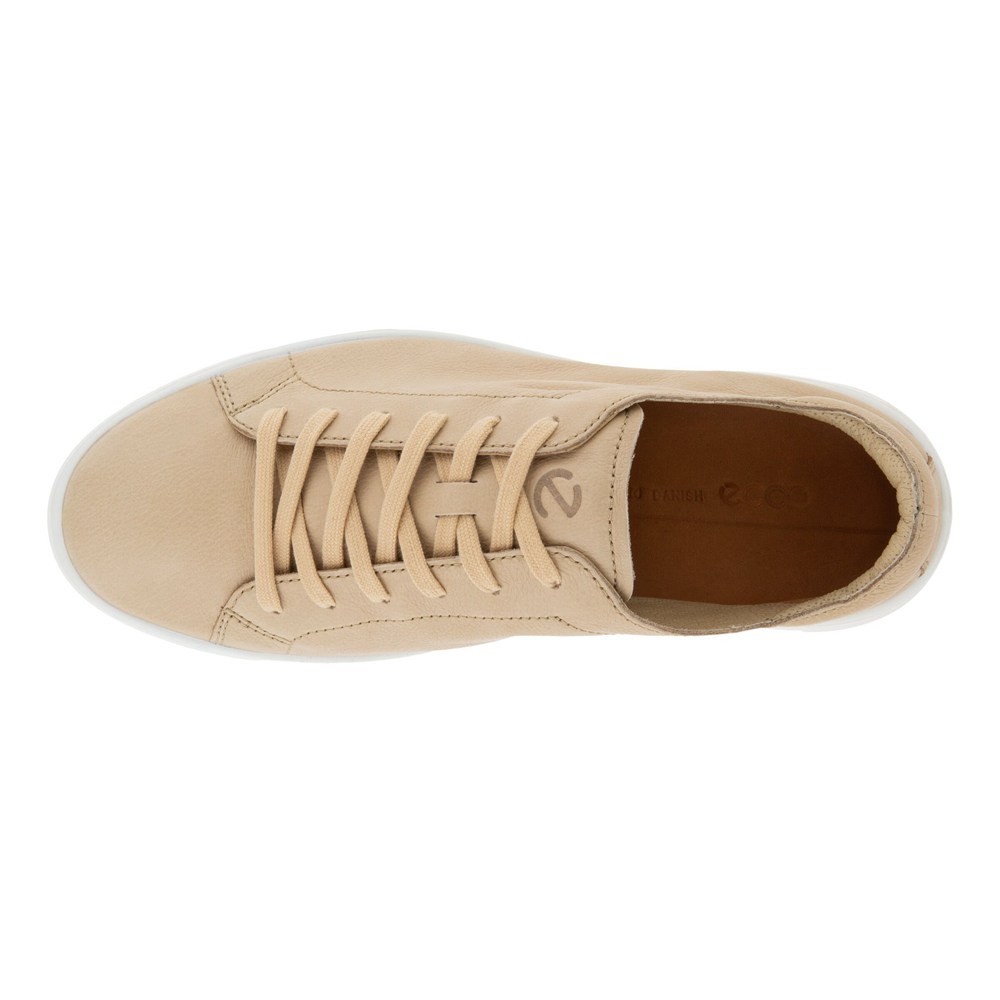 Tenis Hombre - ECCO Street Tray Laced - Beige - PKL823965